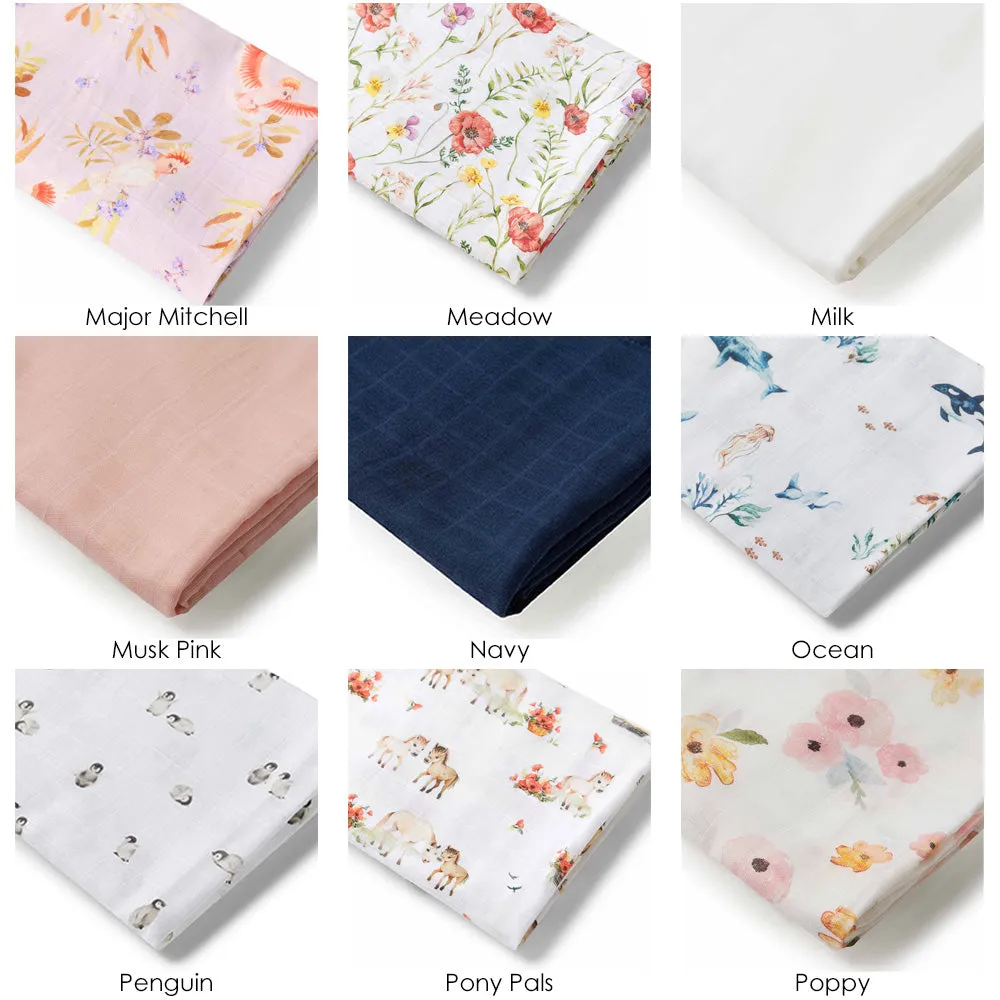 2 Pack Organic Muslin Wrap