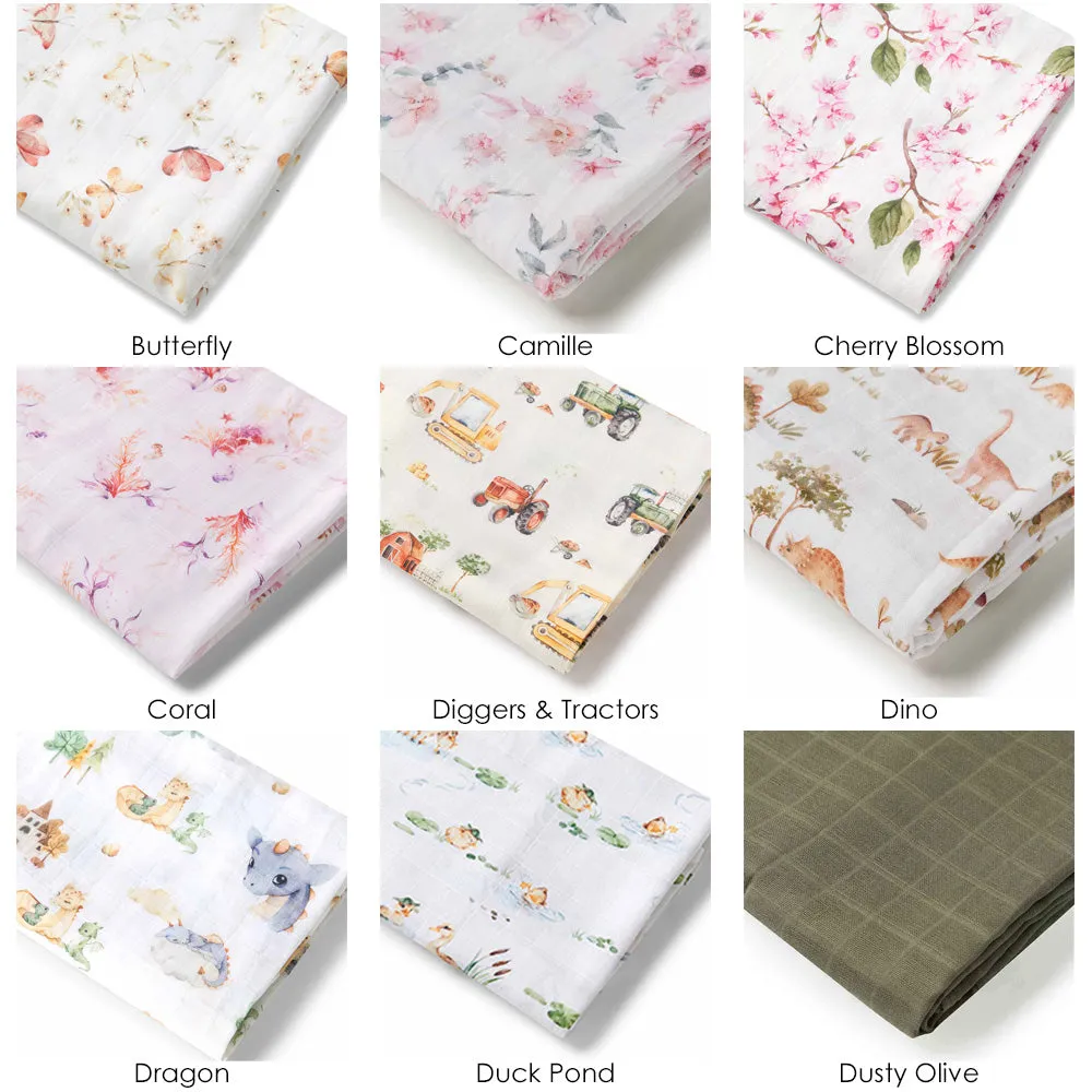 2 Pack Organic Muslin Wrap