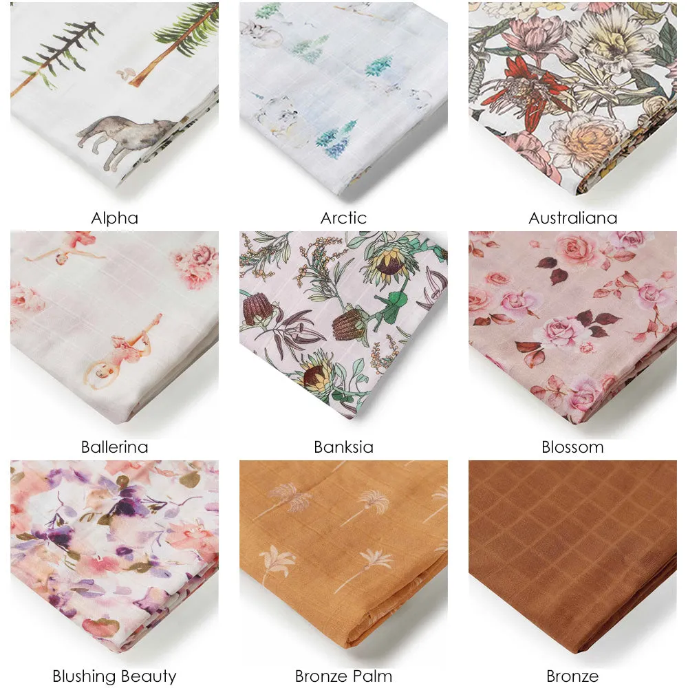 2 Pack Organic Muslin Wrap