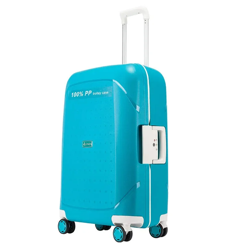 20"24"28" Inch Trolley Case 100% PP Anti-scraping Rolling Luggage Spinner UltraLight Travel Suitcase Hardside Luggage