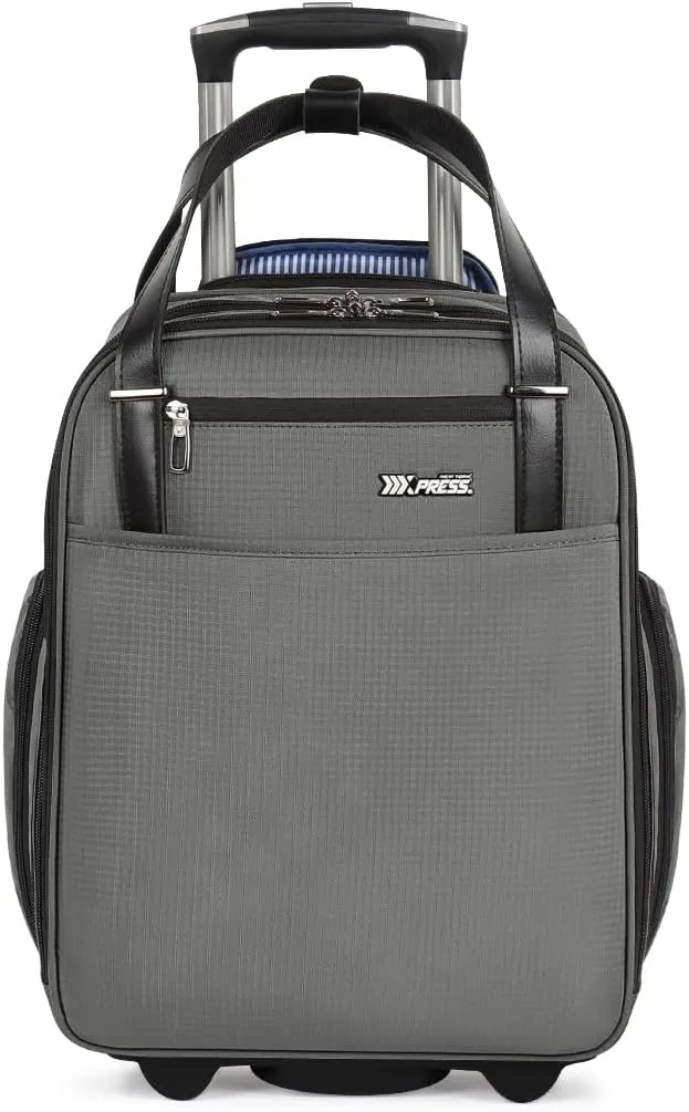 2in1 Travel Rolling Backpack Handbag Rolling Carry on Luggage with Wheels for Adult