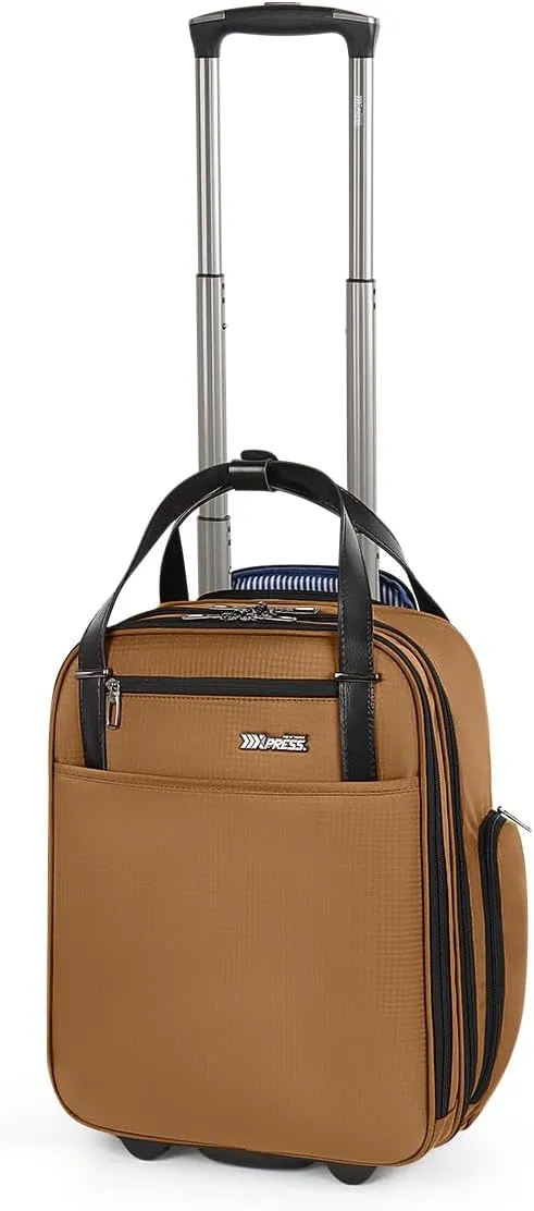 2in1 Travel Rolling Backpack Handbag Rolling Carry on Luggage with Wheels for Adult