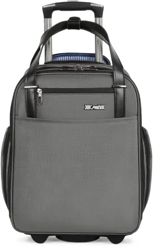 2in1 Travel Rolling Backpack Handbag Rolling Carry on Luggage with Wheels for Adult