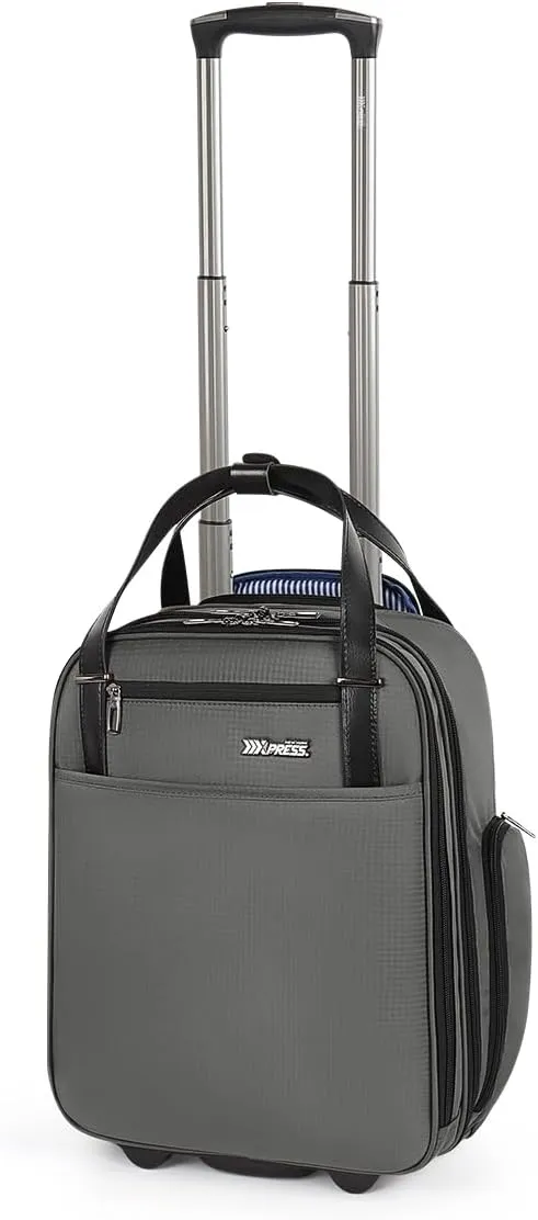 2in1 Travel Rolling Backpack Handbag Rolling Carry on Luggage with Wheels for Adult