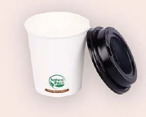 6oz Single Wall Paper Cup-White