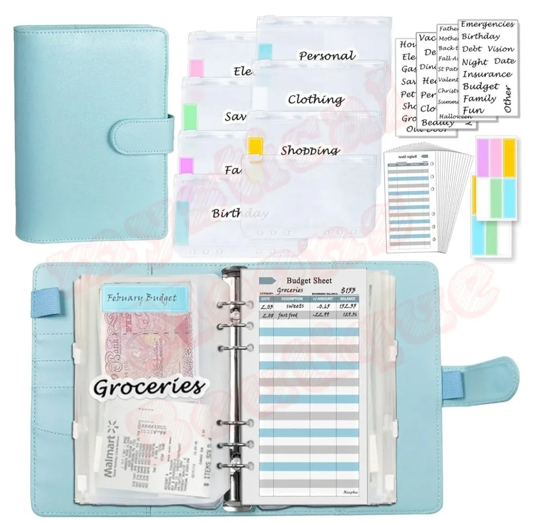 A6 Budget Planner Kit