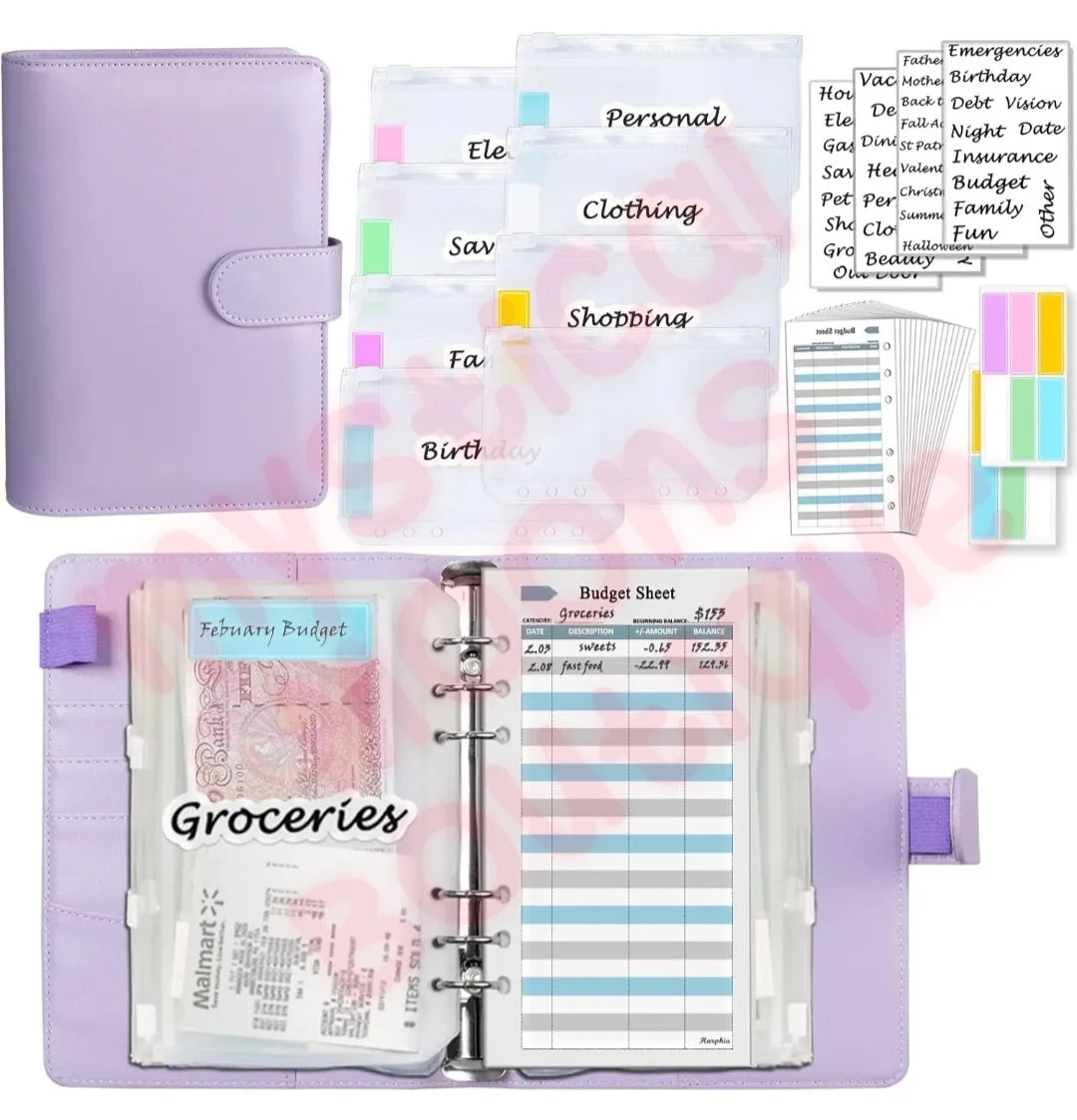 A6 Budget Planner Kit
