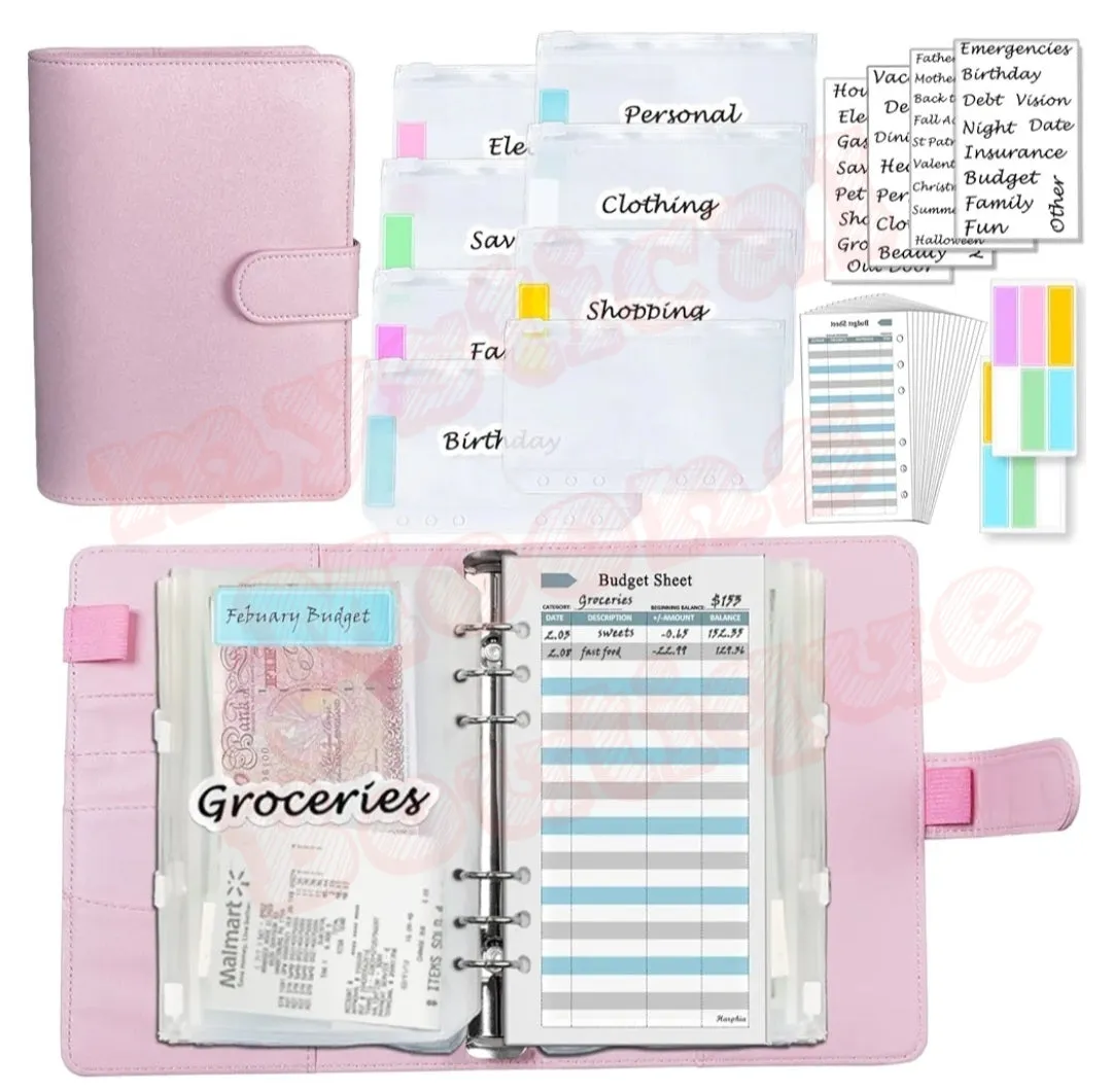 A6 Budget Planner Kit
