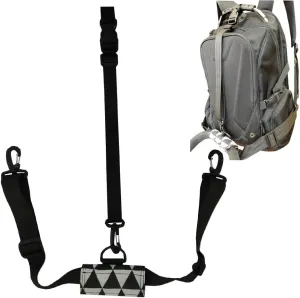 Adjustable Suitcase Belt Travel Attachment Travel Accessories Add a Bag Luggage Strap,Luggage Leash for Travel Convenience,for Connecting Your Luggage Together(Black)
