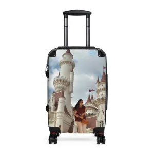Alda Stylish Travel Suitcase with Castle Design - Perfect for Adventurers