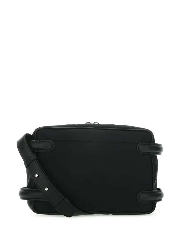 Alexander Mcqueen Black Cross Bags