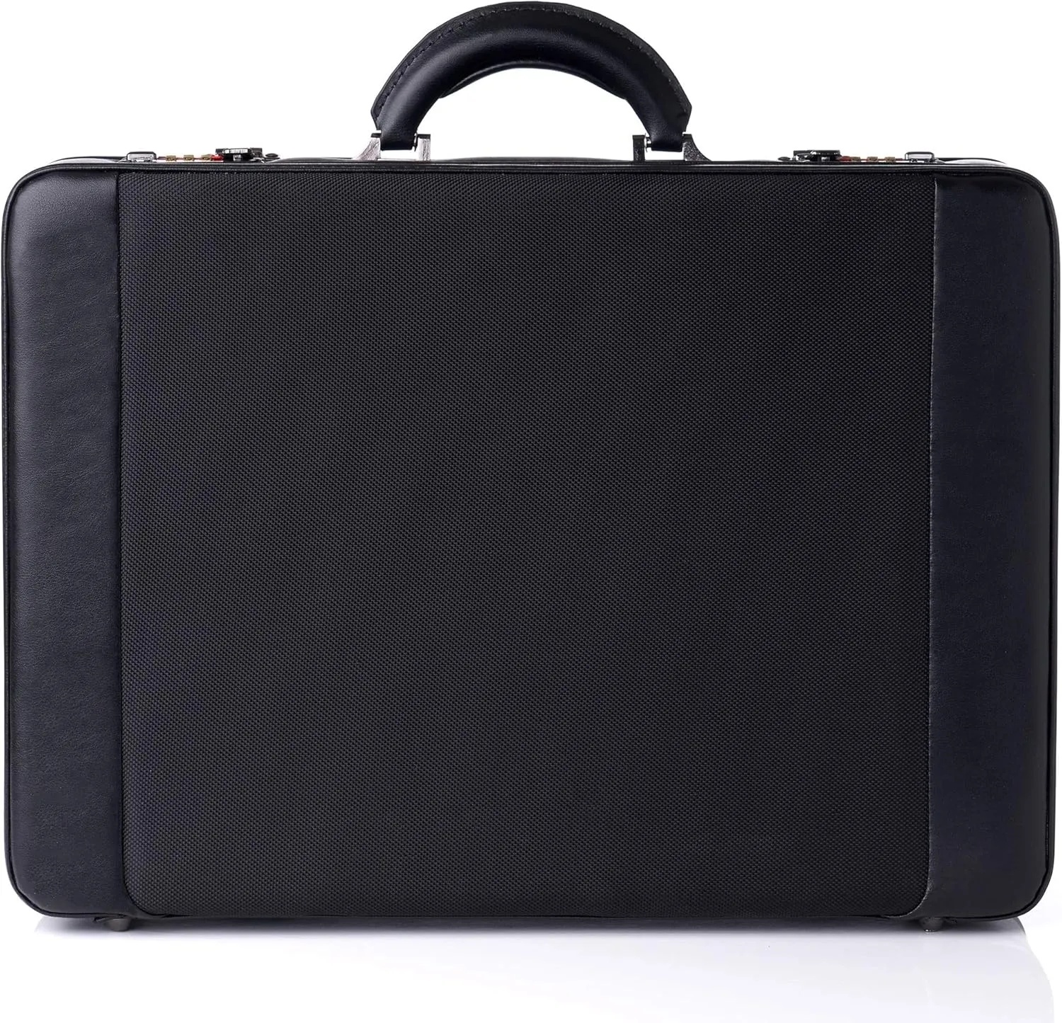 Alpine Swiss Mens Briefcase | Hard Side Business Case | Expandable Attache Case For Men | Dual Combination Locks | Padded Interior | Multi Organizer Pockets | Manufacturer’s Warranty