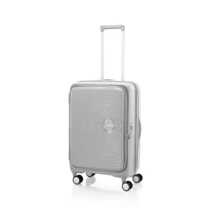 American Tourister Curio Book Opening 68cm Suitcase Cool Grey