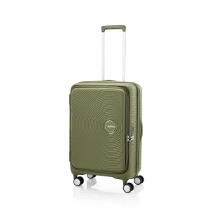 American Tourister Curio Book Opening 68cm Suitcase Khaki