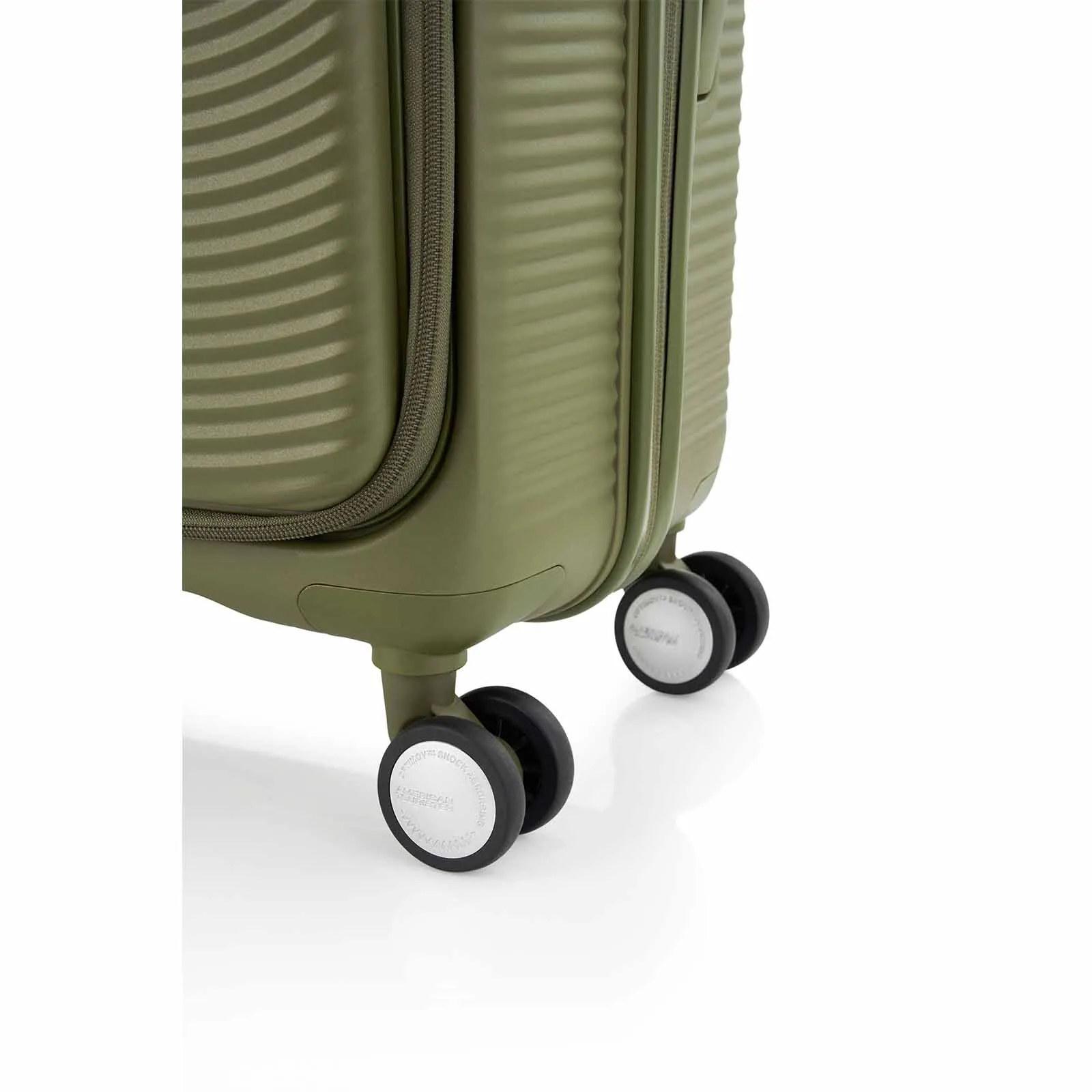 American Tourister Curio Book Opening 68cm Suitcase Khaki
