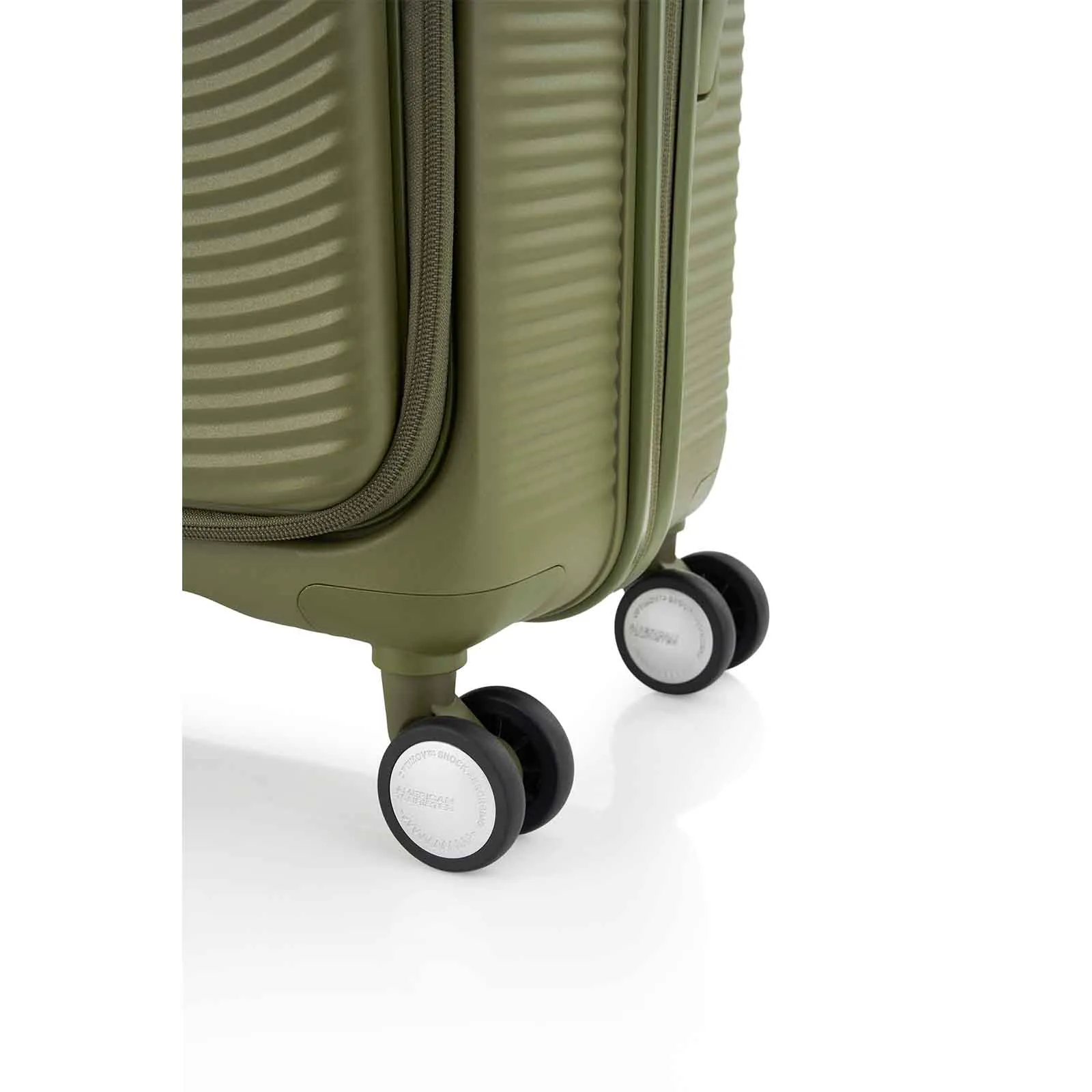 American Tourister Curio Book Opening 75cm Suitcase Khaki