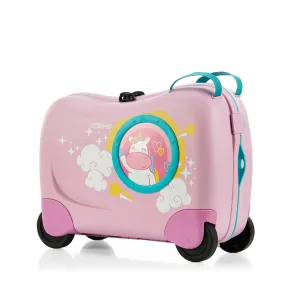American Tourister Skittle NXT 50cm Ride-On Suitcase Light Pink Unicorn
