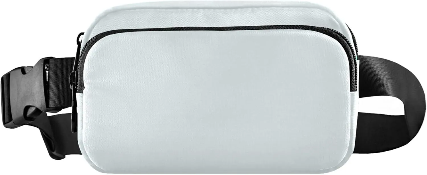 Azure Fanny Belt Bag Waist Packs Crossbody Bags Bum Bag for Running Hiking Travel Workout Adjustable Strap for Women Men