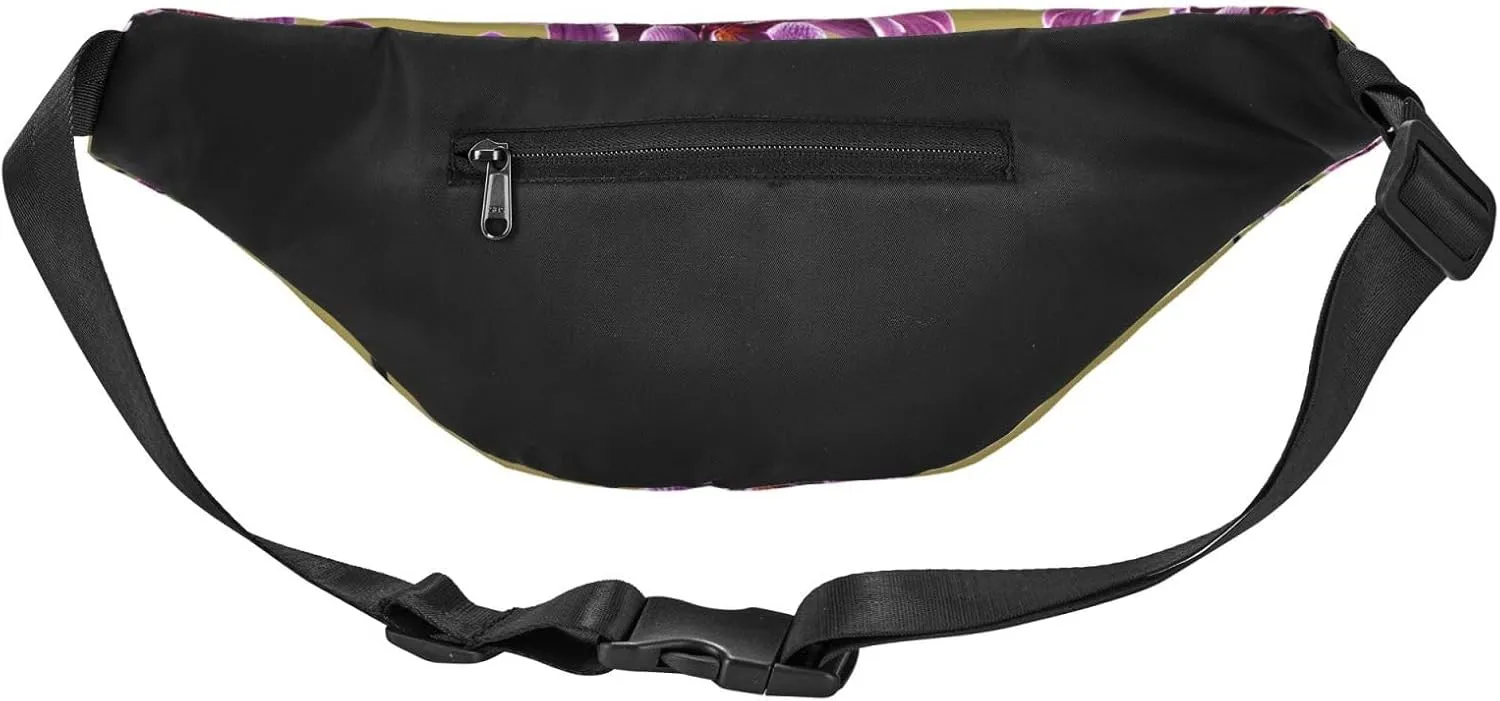 Beautiful Orchids Fashion Crossbody Appearance High capacity outdoor with Adjustable Comfortable Work Leisure Versatile