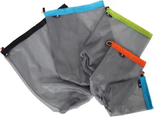 BESPORTBLE 1set Outdoor Camping Hammock Mesh Storage Sack Breathable Drawstring Stuff Sack for Hiking Lightweight Portable for Clothes Sleeping Bags Travel Essentials