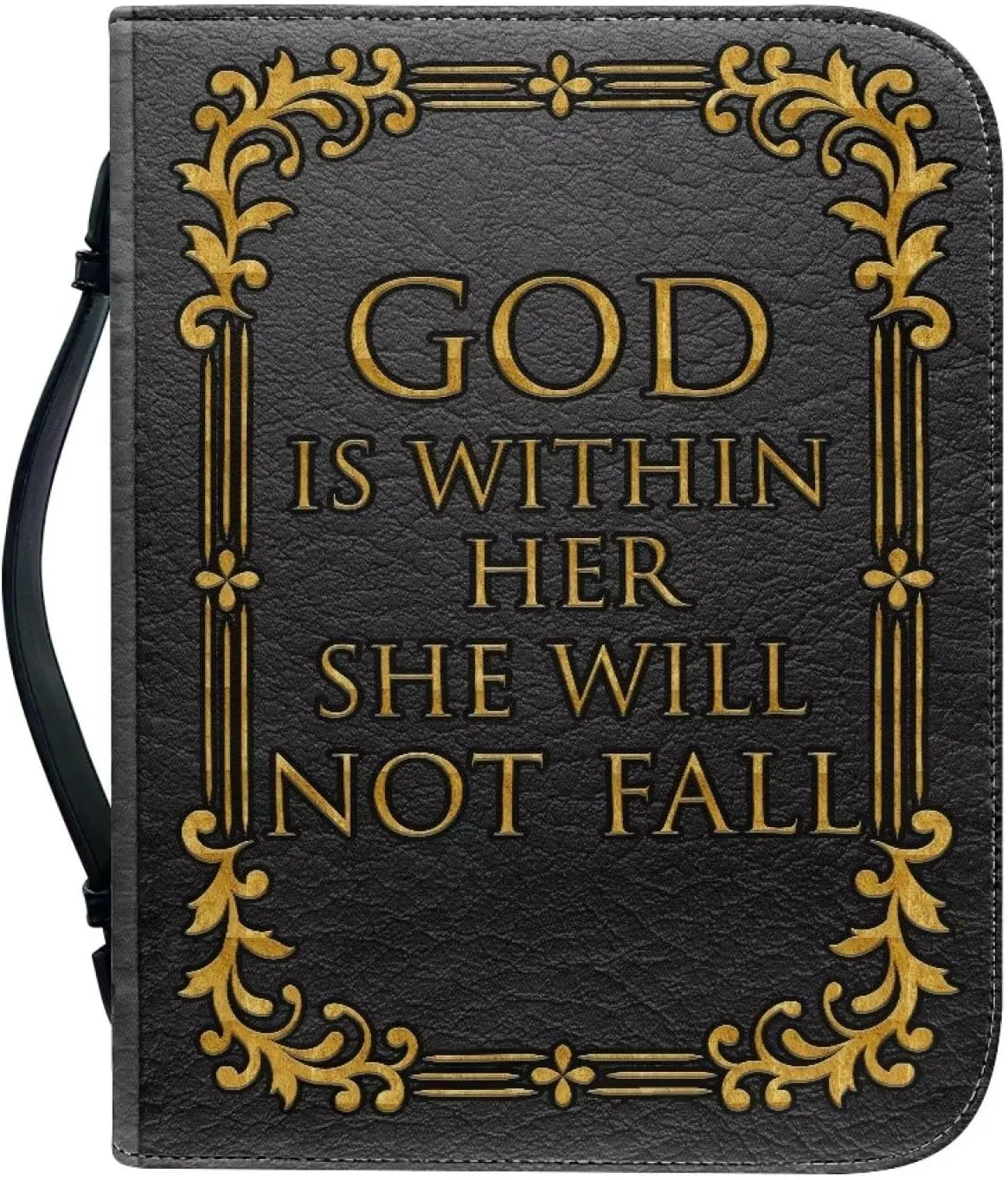 Bible Cover for Women and Men Study Bible Protective Bag Scripture Tote Book Protector with Big Capacity
