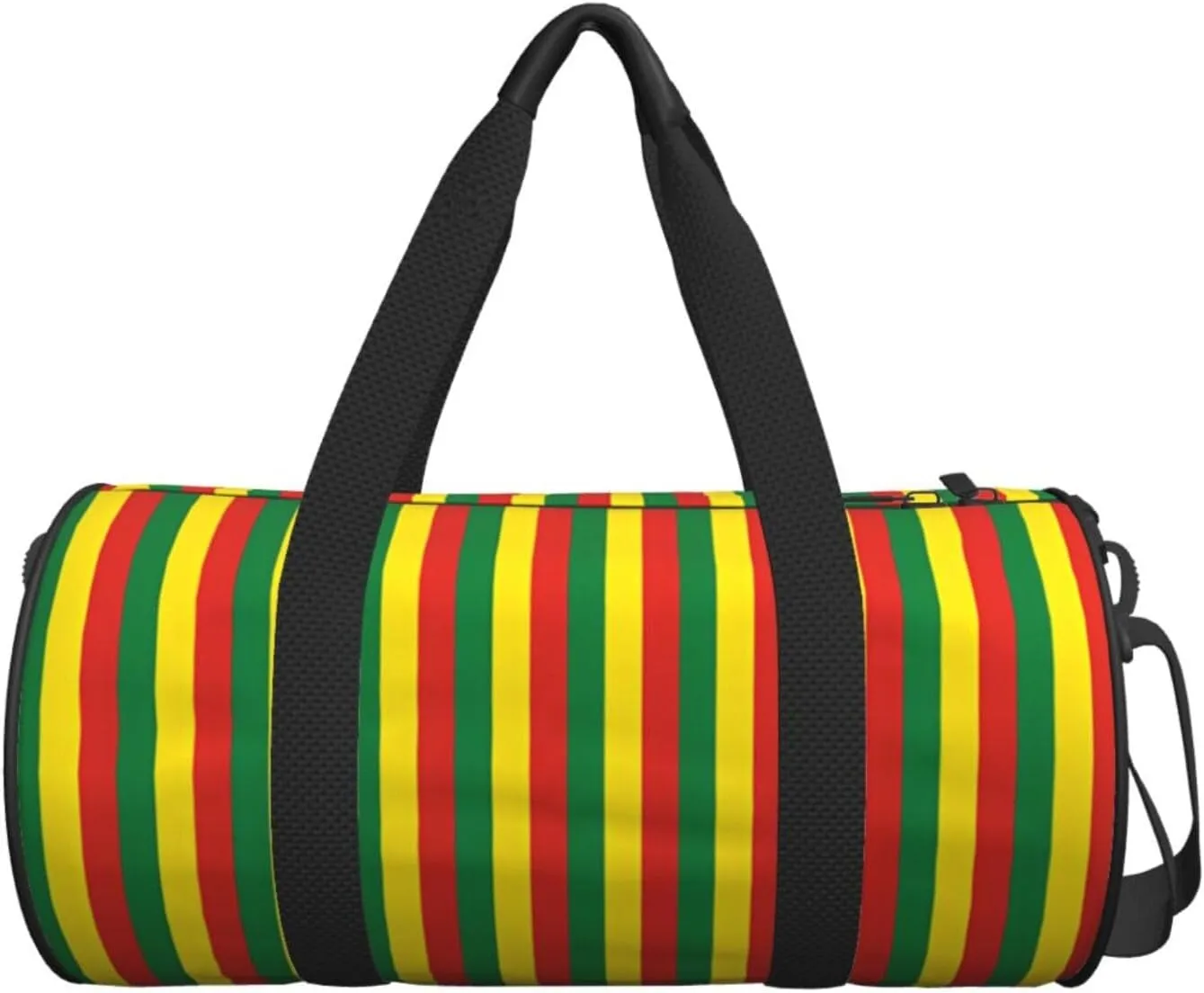 Bolivia Flag Bandera stripe Round Travel Duffel Bag Large Capacity Gym Sports Bags for Hiking Vacation Trips