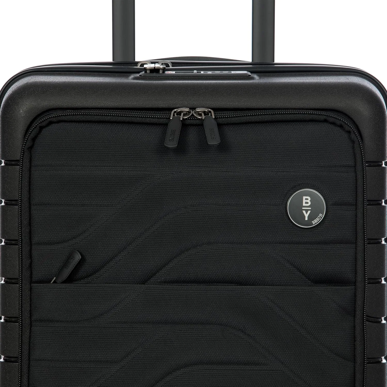 Bric's B|Y Ulisse Spinner Suitcase - 21 Inch Carry-On Luggage - Hard Exterior and TSA-Approved Lock - Nero