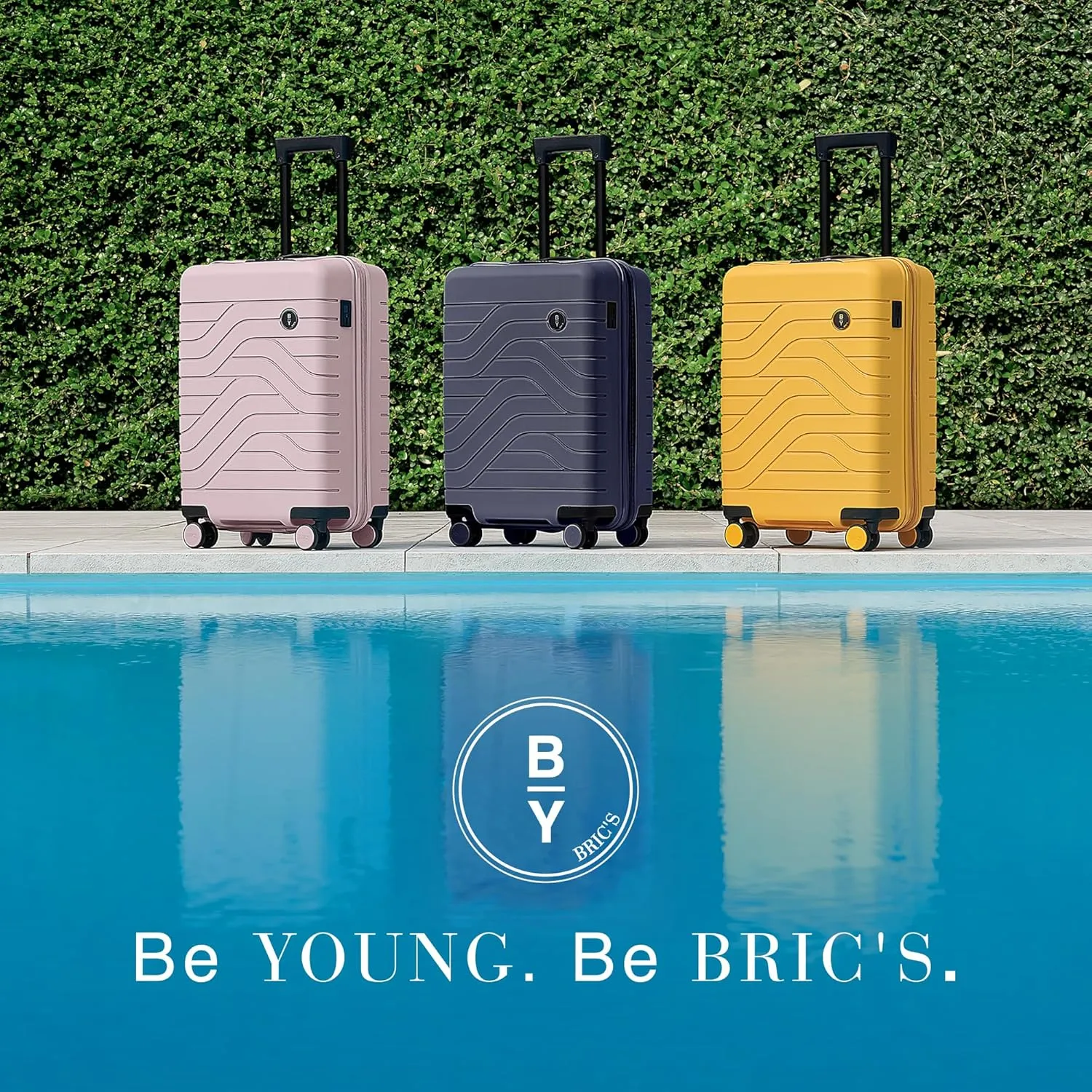 Bric's B|Y Ulisse Spinner Suitcase - 21 Inch Carry-On Luggage - Hard Exterior and TSA-Approved Lock - Nero