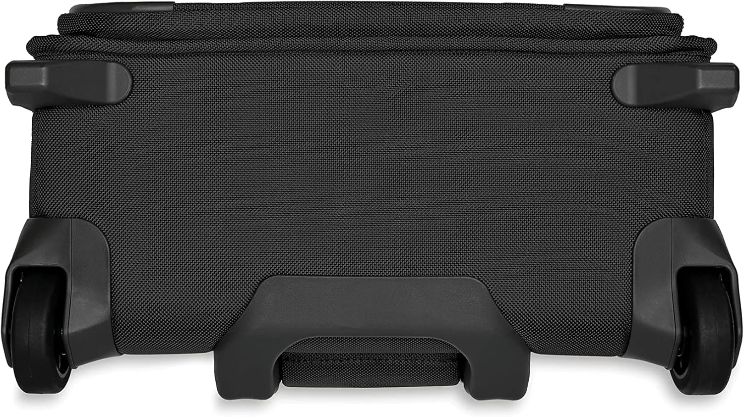 Briggs & Riley 2-Wheel Cabin Bag - Carry On Luggage for Travel, Suitcases with Wheels, Softside Rolling Bag for Men & Women, Interlocking Handle, Self-Repairing Zipper - Baseline Collection, Black