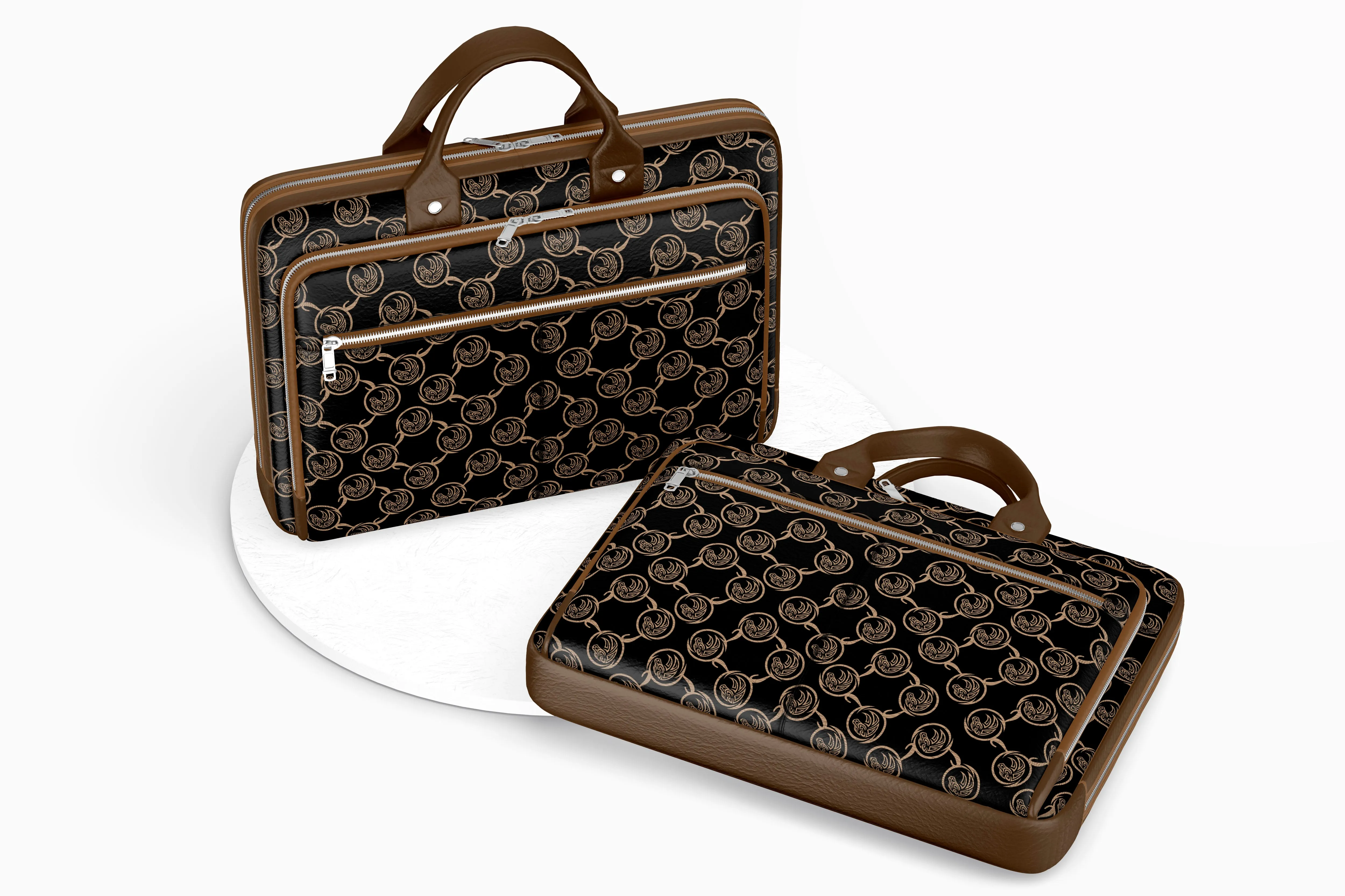 Brown Classic Quentino Hand Bag