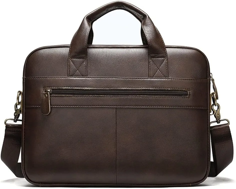 Business Men's Briefcase Totes Leather Men Laptop Handbags Messenger Bags for Male Handbag Office Bags