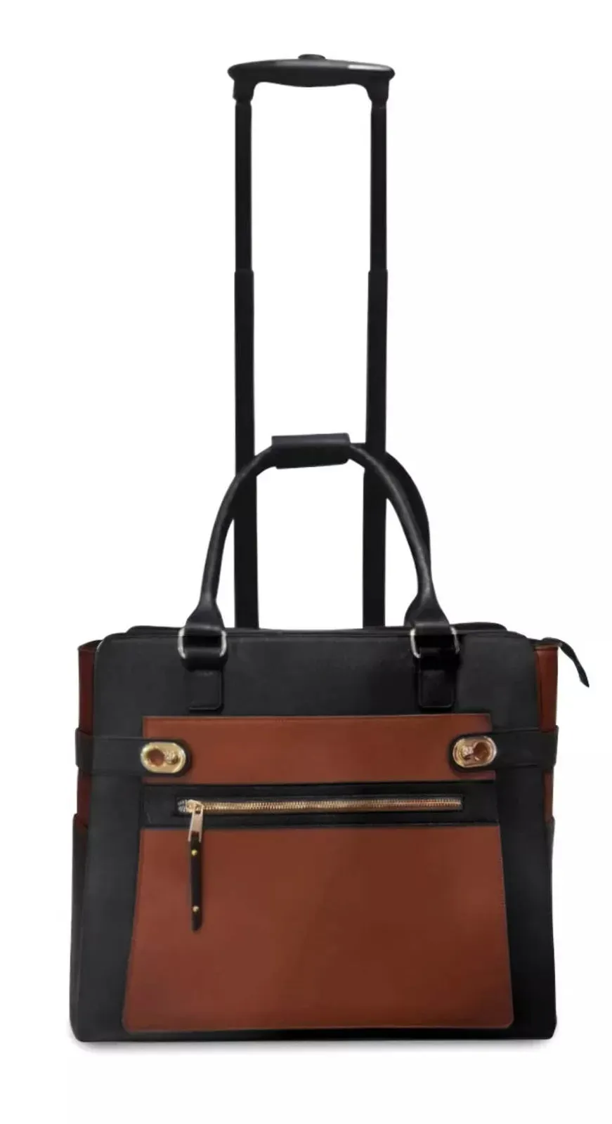 Cabrelli Black Strap Betty Roller Briefcase