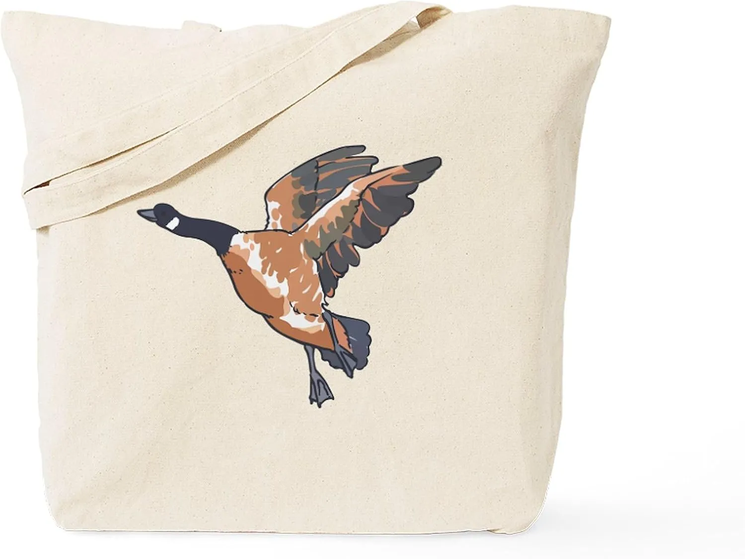 CafePress CANADA GOOSE Reusable Natural Beige Canvas Shopping Bag