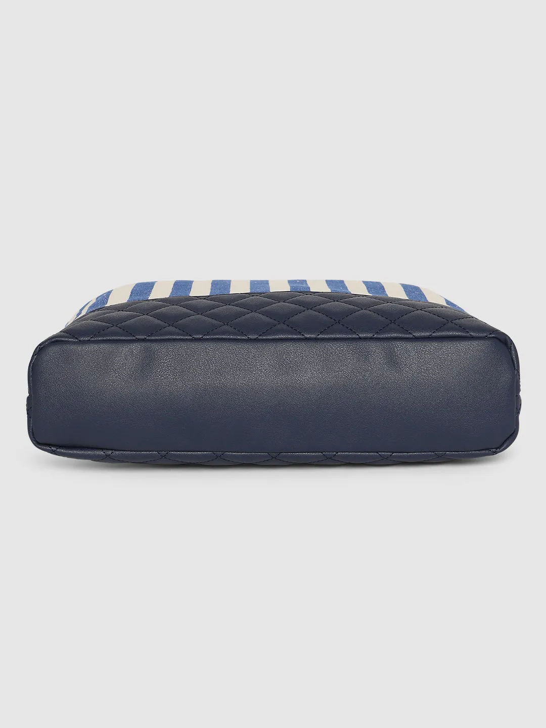 Caprese Emily In Paris Printed Medium Navy Tote Bag