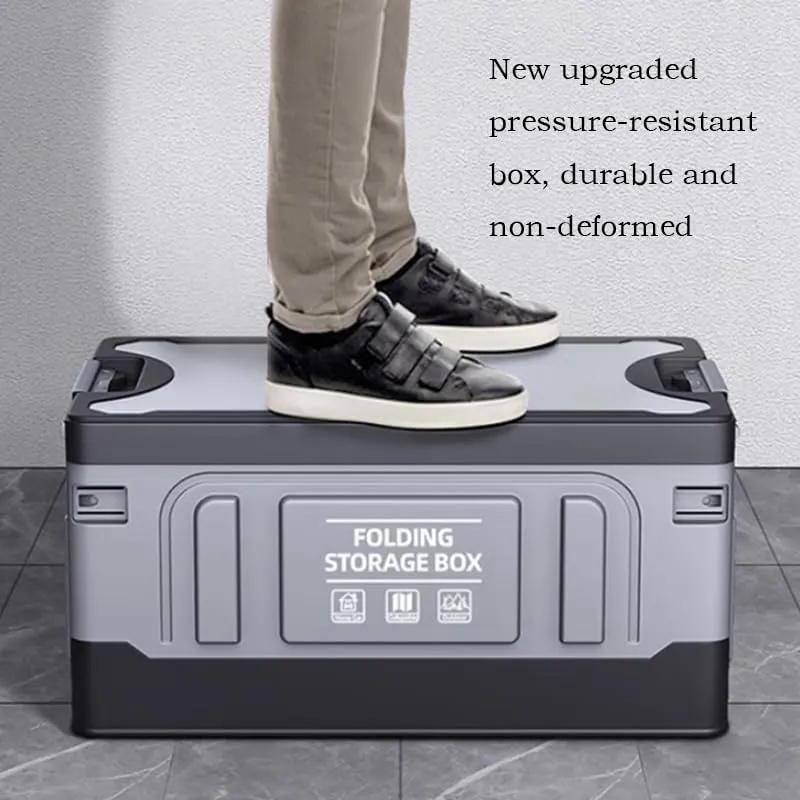Car Trunk Organizer for BYD Yuan Plus EV/Atto 3 2021-2025, Foldable Trunk Organizer, Collapsible Auto Storage Box, Storage Box, Storage Containers,F
