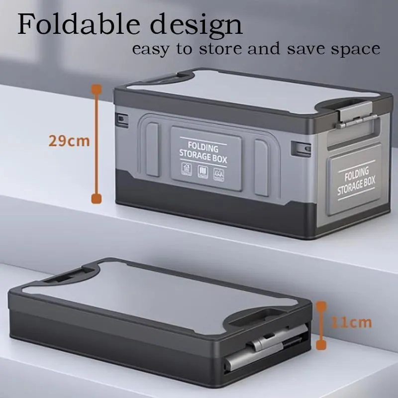 Car Trunk Organizer for BYD Yuan Plus EV/Atto 3 2021-2025, Foldable Trunk Organizer, Collapsible Auto Storage Box, Storage Box, Storage Containers,F