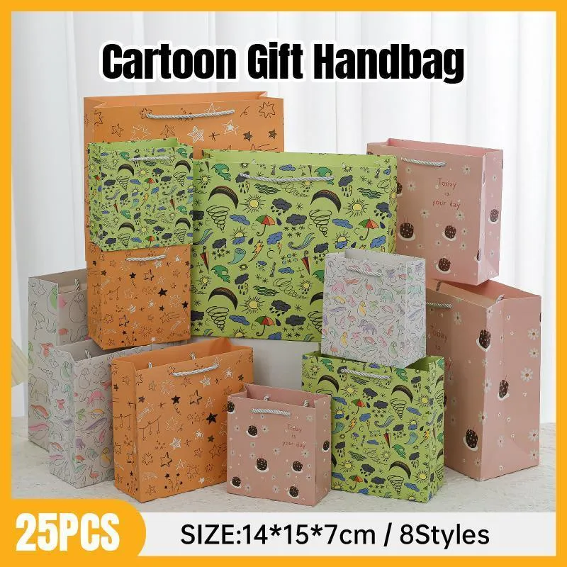 Cartoon Gift Tote Bag 25PCS