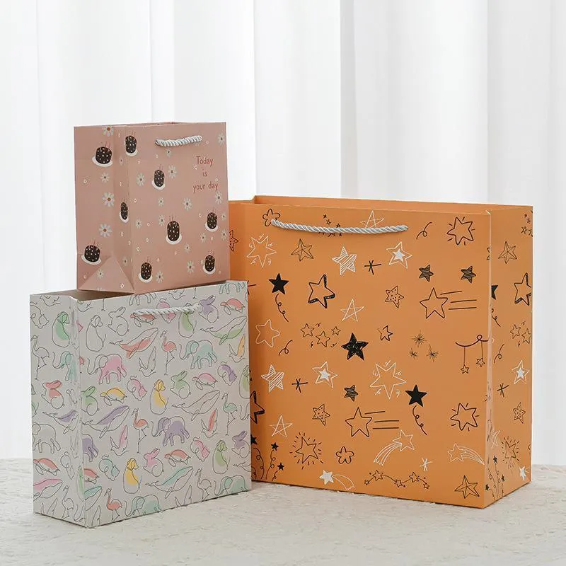 Cartoon Gift Tote Bag 25PCS