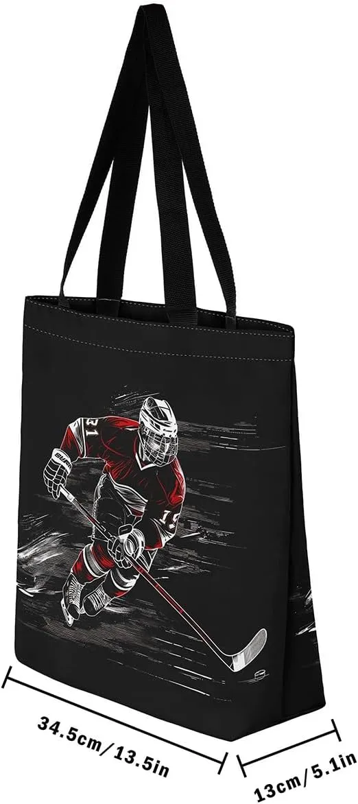 Castle Fairy Watercolor Flowers Canvas Tote Bag Shabby Chic Shoulder Bag for Women