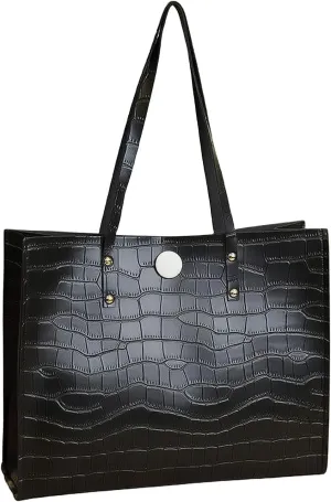CHARMORE Tote Bags Leather Purses for Women Big Capacity Ladies Shoulder Handbags