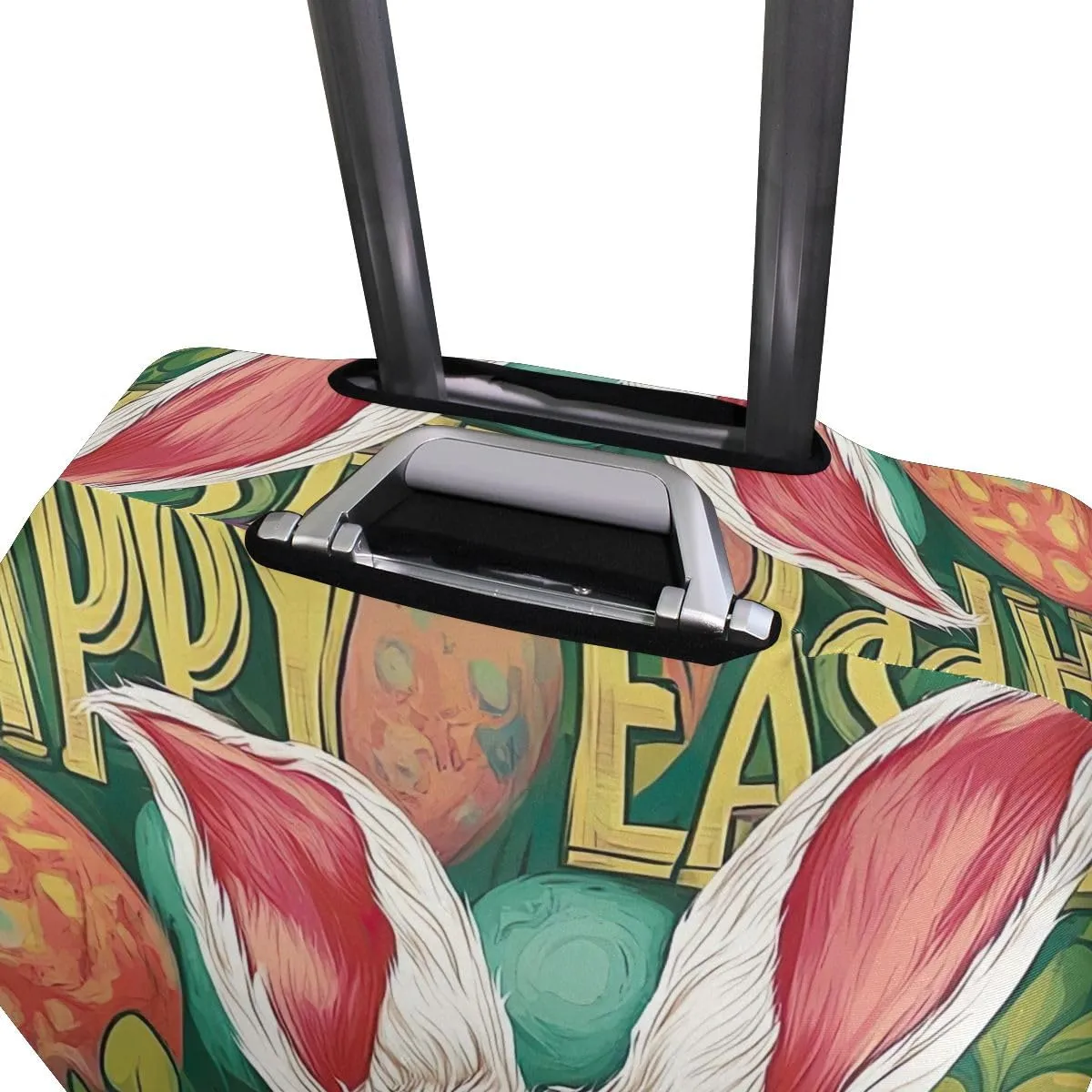 CHIFIGNO Colorful Easter Luggage Covers Fits 18-32 Inch Suitcase Travel Accessories L Fits 26-28 Inch