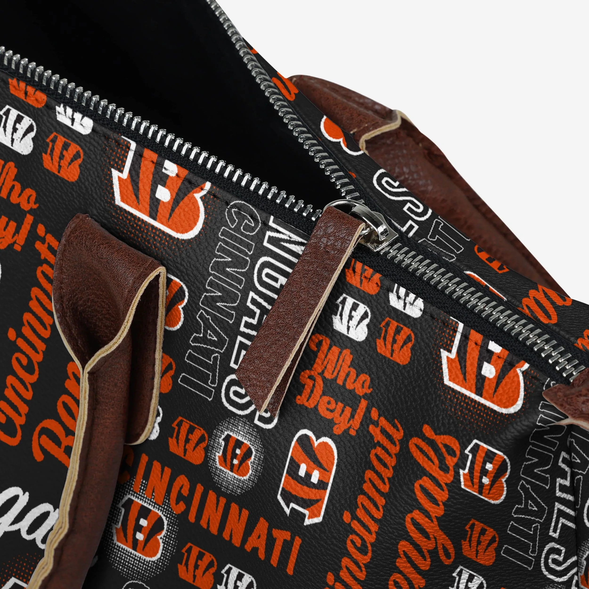 Cincinnati Bengals Spirited Style Printed Collection Tote Bag
