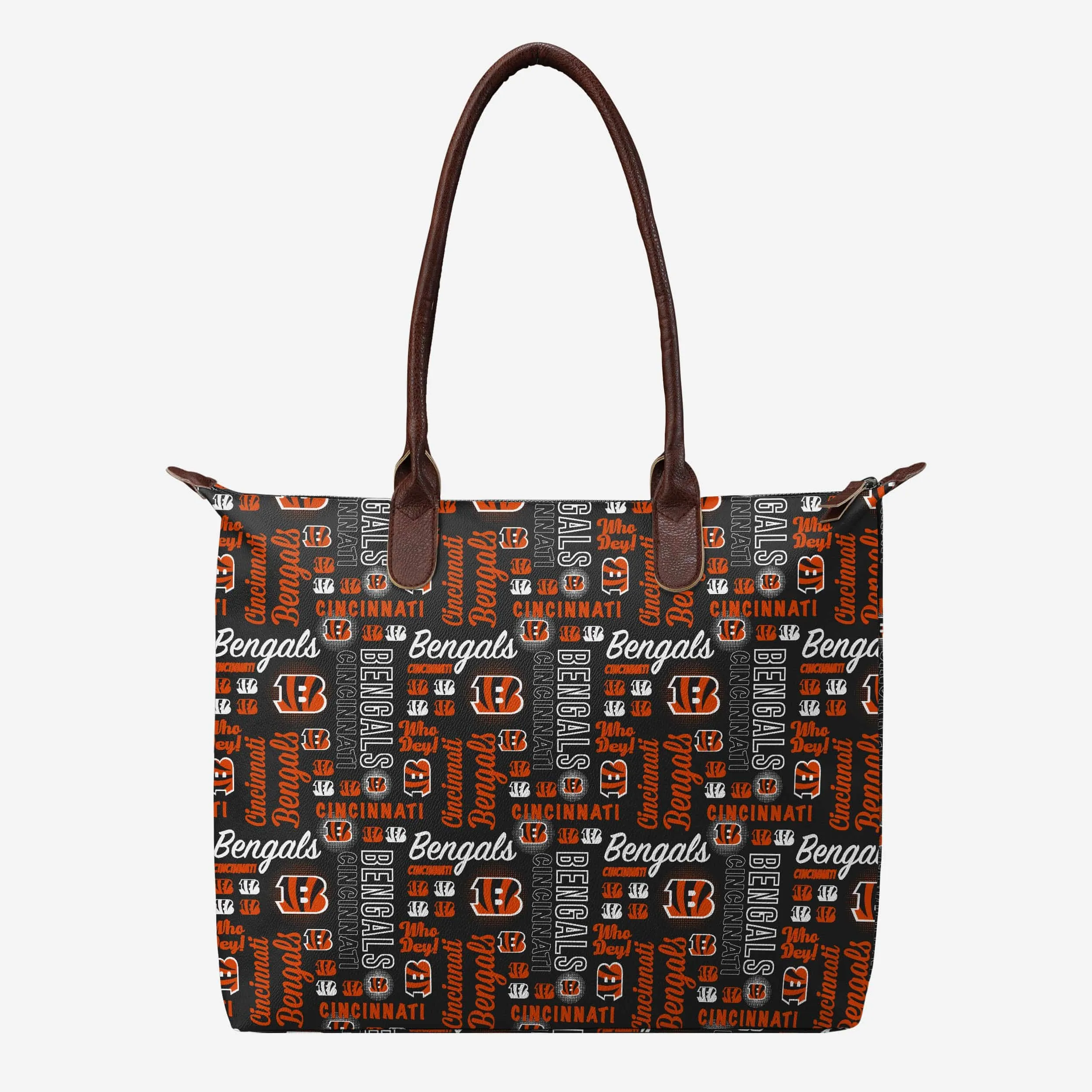 Cincinnati Bengals Spirited Style Printed Collection Tote Bag