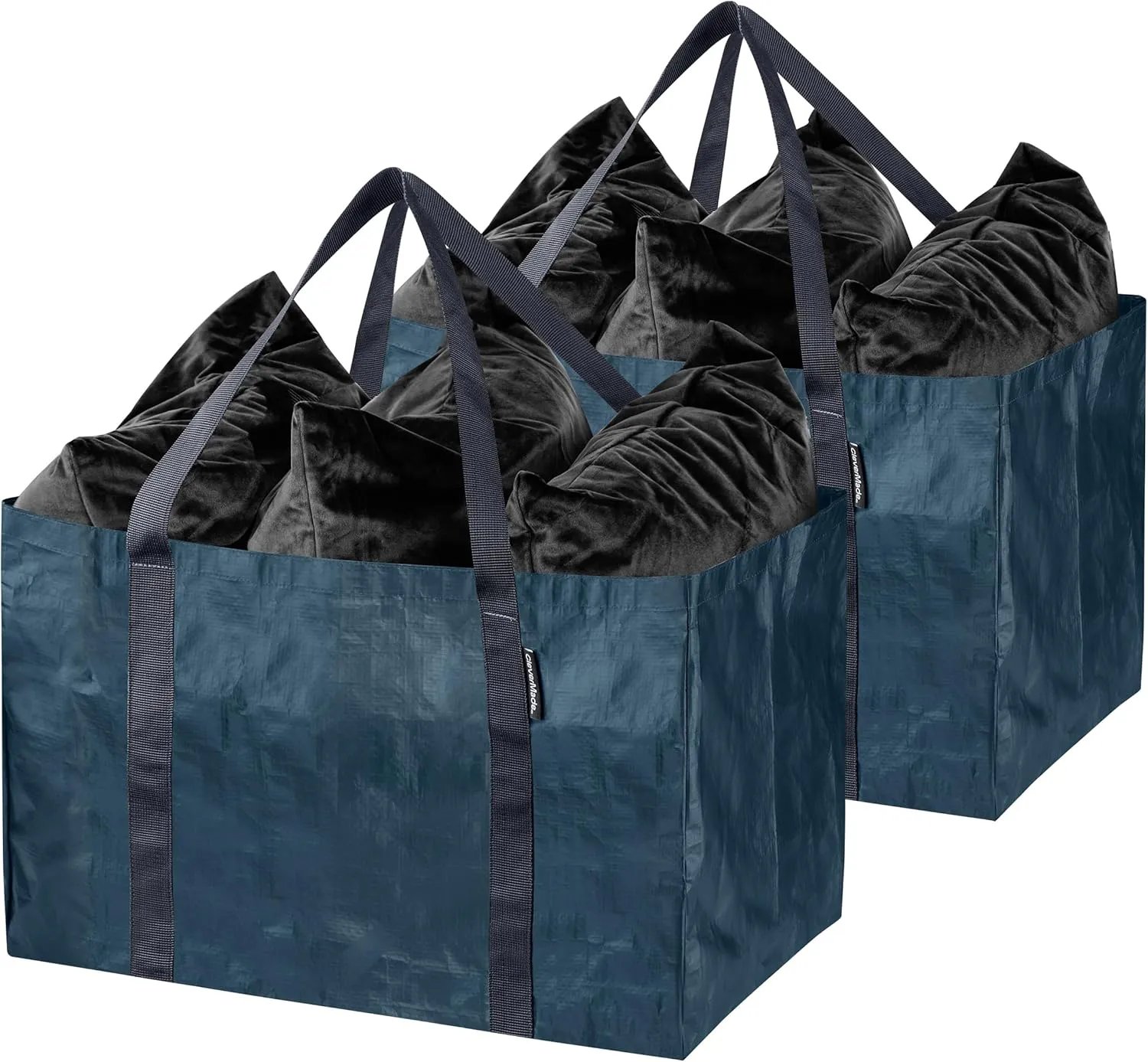 CleverMade Storage Bags and Totes - Soft-Sided, Durable Multi-Purpose Storage Solutions for Moving, Shopping, and Organizing