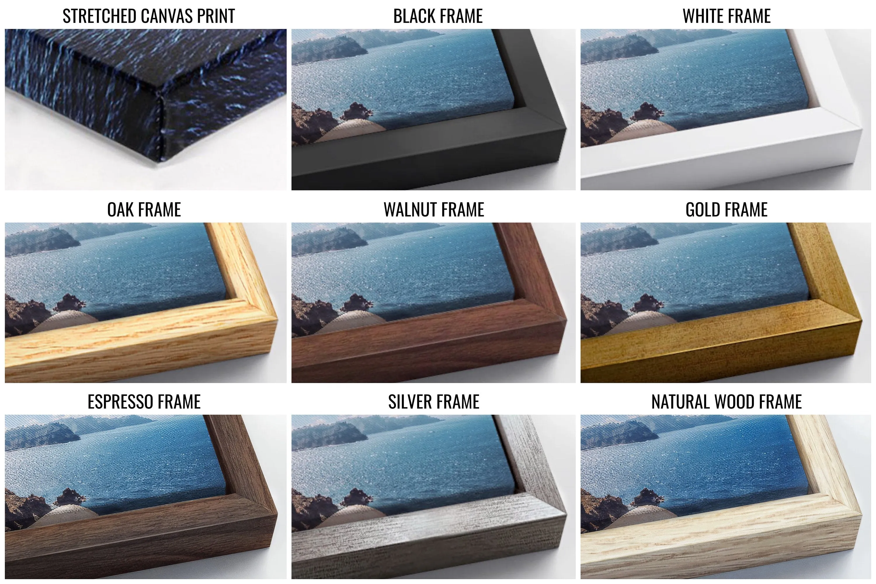 Coastal Monaco Boat And Woman Canvas Wall Art