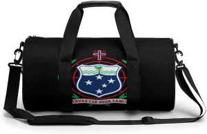 Coat of Arms of Samoa Novelty Large Duffel Bag Lightweight Gym Bag Travel Tote Bags