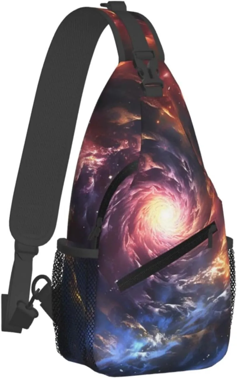 Cross Chest Bag Sling Backpack Deer Animal Sling Bag Crossbody Shoulder Bag Travel Hiking Daypack