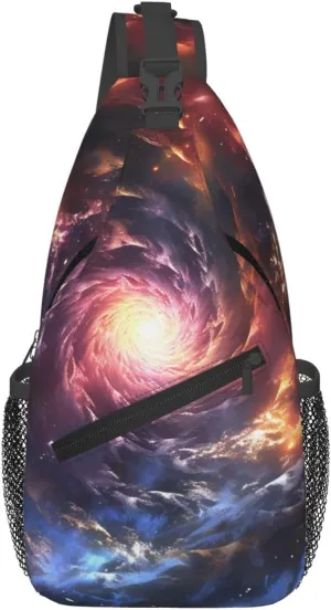 Cross Chest Bag Sling Backpack Deer Animal Sling Bag Crossbody Shoulder Bag Travel Hiking Daypack