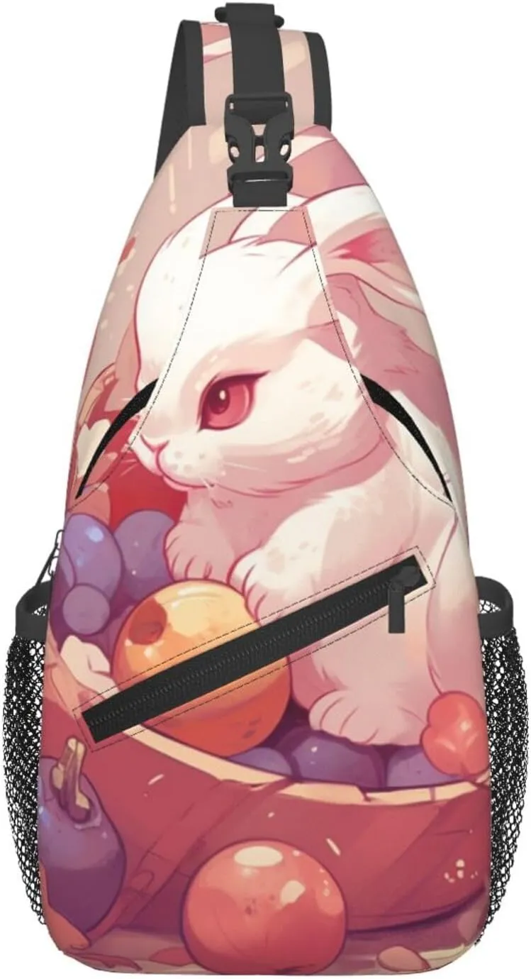 Crossbody Bags for Women Men Trendy Sling Bag Casual Chest Bag Hand Drawn Yellow Tree Shoulder Bag for Travel Sport