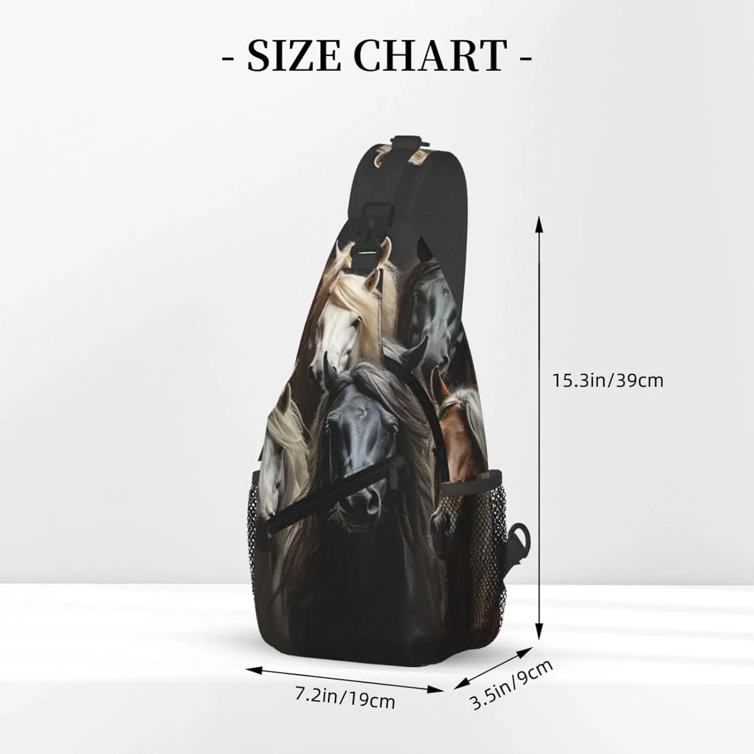 Crossbody Bags for Women Men Trendy Sling Bag Casual Chest Bag Mosaic Collage Shoulder Bag for Travel Sport